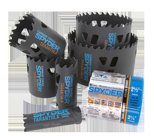 Spyder 600895CF 7/8 Tarantula Hole Saw