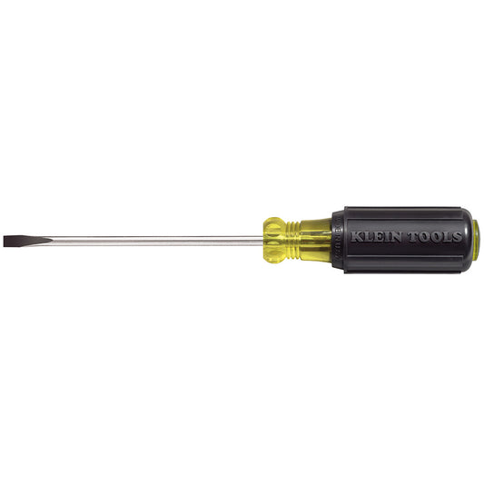 Klein Tools 601-4 3/16-Inch Cabinet Tip Screwdriver 4-Inch