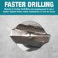 Makita B-63959 3/8" x 12" Spline Bit, 2‑Cutter