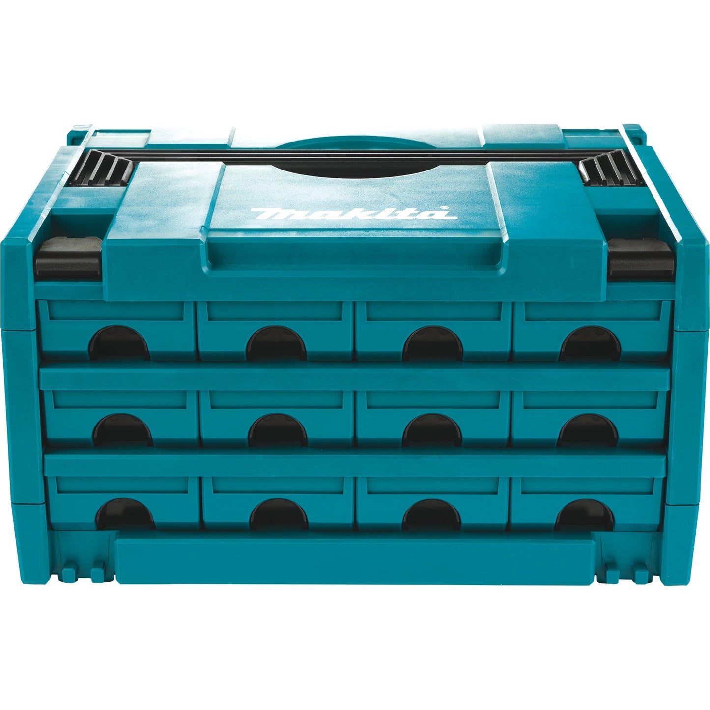 Makita P-84327 MAKPAC 12 Drawer Interlocking Case, 8‑1/2" x 15‑1/2" x 11‑5/8"
