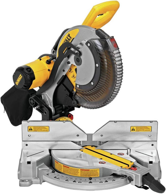 Dewalt DWS716XPS 15 Amp 12 In. Electric Double-Bevel Compound Miter Saw With Cutline