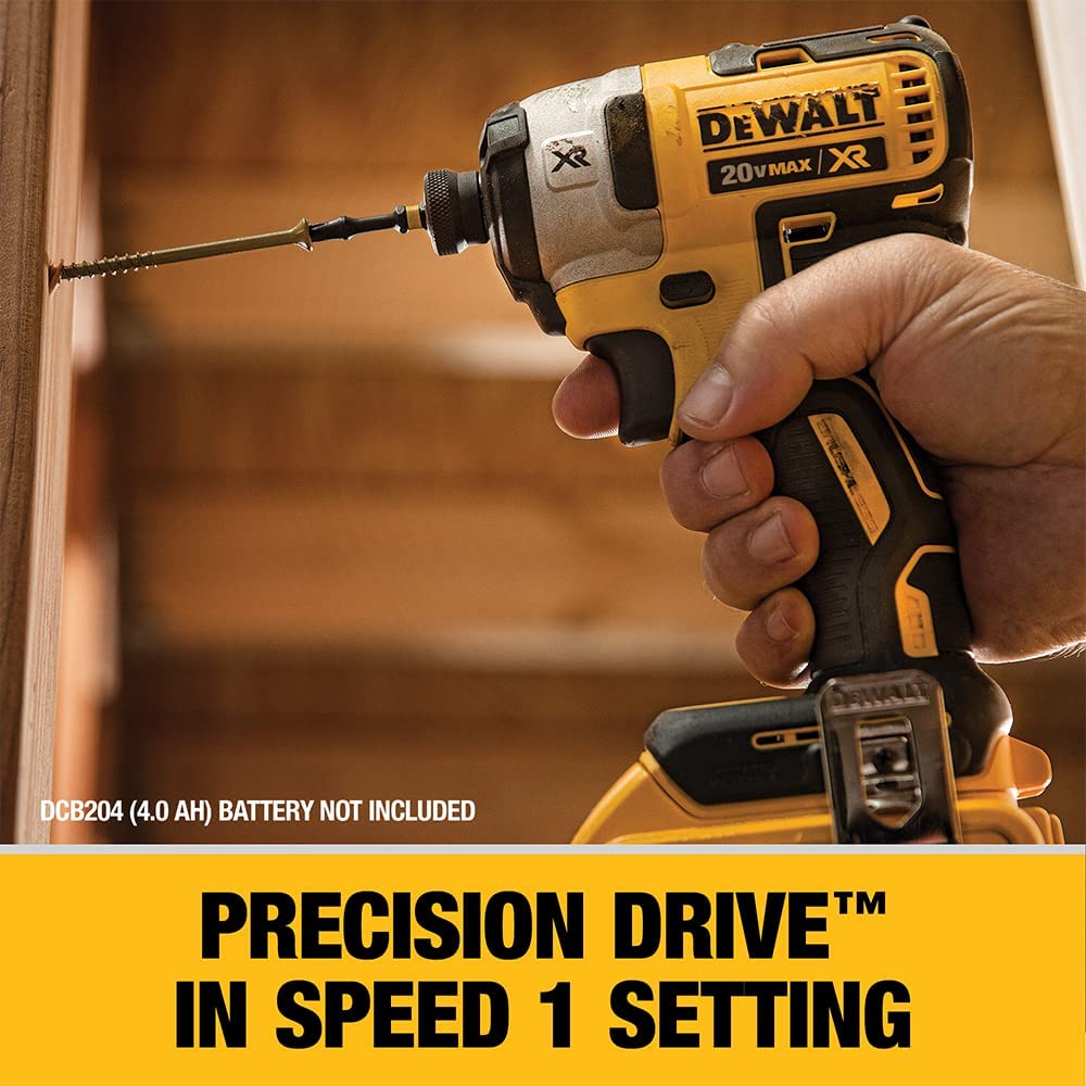 Dewalt DCF887P1 20V Max* Xr® 1/4 In 3-Speed Impact Driver Kit