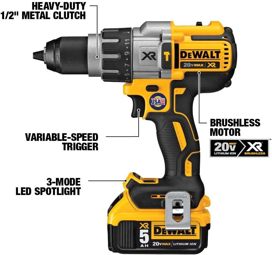 Dewalt DCK695P2 20V Max* Xr® Brushless Cordless 6-Tool Combo Kit