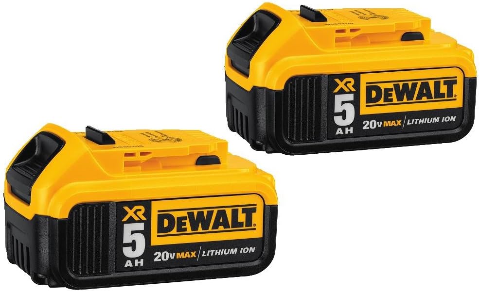 Dewalt DCB205BT-2 20V Max* Tool Connect 5Ah Battery (2 Pk)