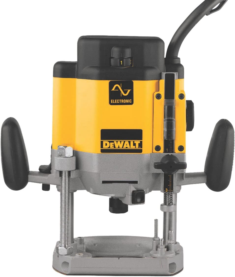 Dewalt DW625 3-Hp Vs Electronic Plunge Router Heavy Duty