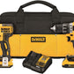 Dewalt DCK283D2 20V Max* Xr® Brushless Cordless Compact Drill / Driver And Impact Driver Combo Kit