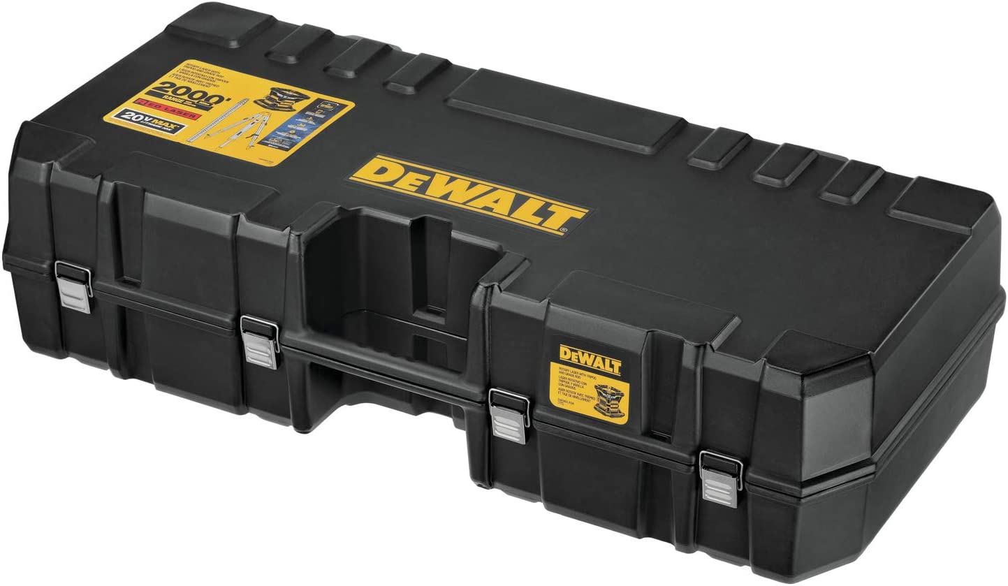 Dewalt DW080LRSK 20V Max* Tool Connect Red Tough Rotary Laser Kit