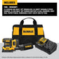 Dewalt DCW200P1 20V Max* Xr® Cordless 1/4 Sheet Variable Speed Sander Kit (5.0 Ah Battery)