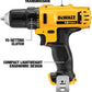 Dewalt DCK211S2 12V Max Cordless Drill /Impact Driver Combo Kit