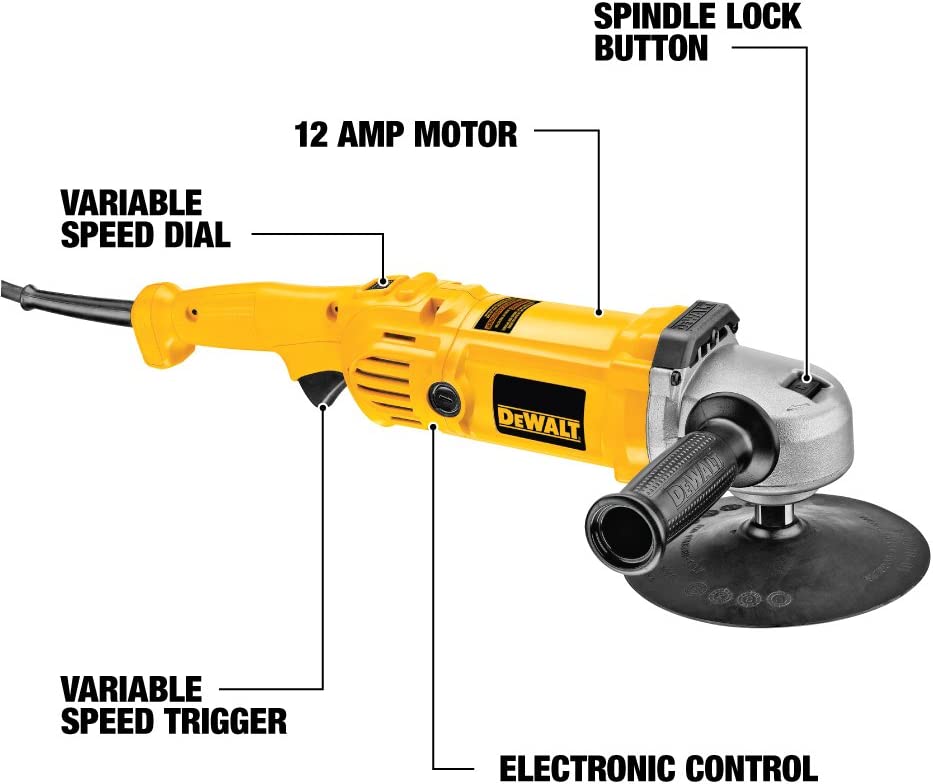 Dewalt DWP849 7" / 9" Variable Speed Polisher