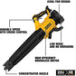 Dewalt DCKO222M1 20V Max* Xr® Brushless 14 In Cordless Folding String Trimmer And Handheld Blower Combo Kit