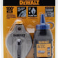 Dewalt DWHT47309L Cast Aluminum Chalk Reel With Blue Chalk