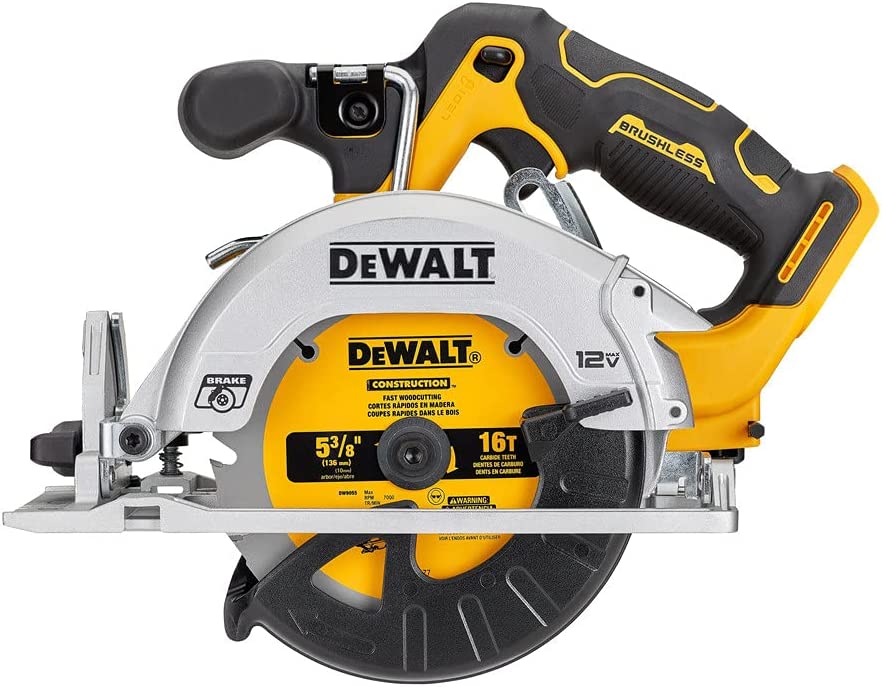 Dewalt DCS512B Xtreme 12V Max* 5-3/8 In. Brushless Cordless Circular Saw (Tool Only)