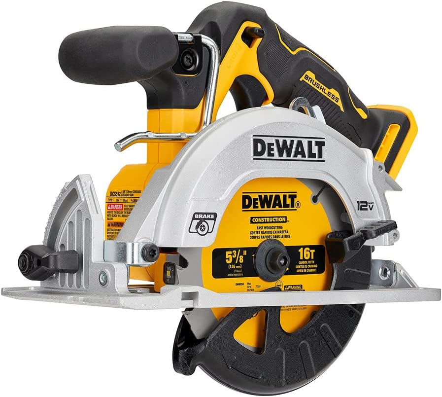 Dewalt DCS512B Xtreme 12V Max* 5-3/8 In. Brushless Cordless Circular Saw (Tool Only)