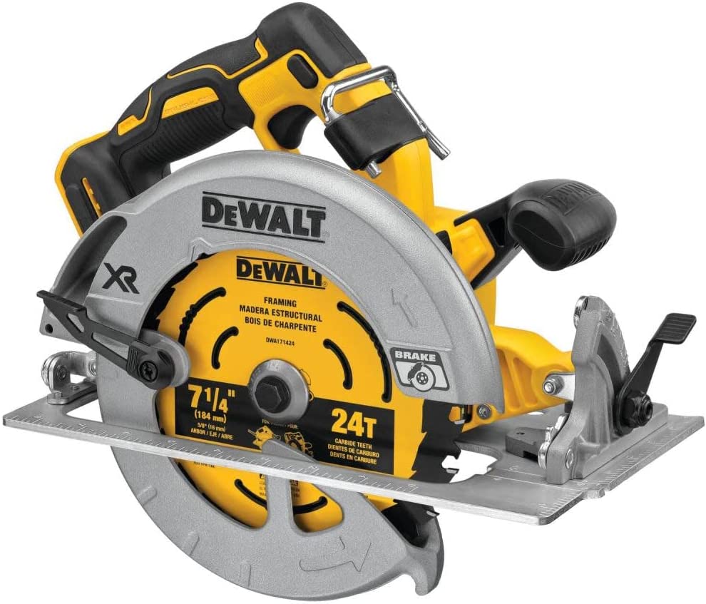 Dewalt DCS574B 20V Max* Xr® 7-1/4 In. Brushless Circular Saw Combo Kit With Power Detect Tool Technology