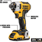 Dewalt DCK299D1W1 20V Max* Xr® Hammer Drill/Driver With Power Detect Tool Technology & Impact Driver Kit