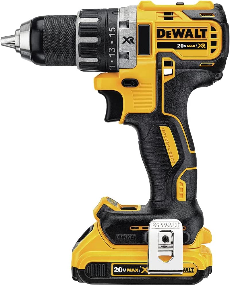 Dewalt DCK283D2 20V Max* Xr® Brushless Cordless Compact Drill / Driver And Impact Driver Combo Kit