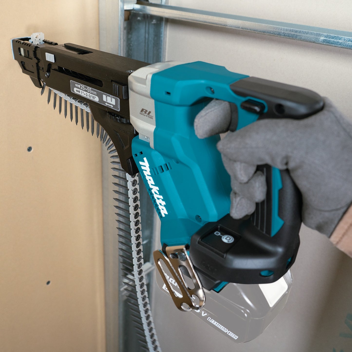 Makita XRF03Z 18V LXT® Lithium‑Ion Brushless Cordless 6,000 RPM Autofeed Screwdriver, Tool Only
