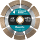 Makita B-69593 4‑1/2" Diamond Blade, Segmented, General Purpose