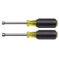 Klein Tools 630M Nut Driver Set, Magnetic Nut Drivers, 3-Inch Shafts, 2-Piece