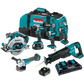 Makita XT616PT 18V LXT® Lithium‑Ion Brushless Cordless 6‑Pc. Combo Kit (5.0Ah)