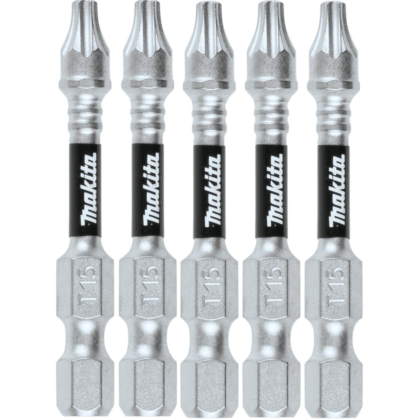 Makita E-00979 Impact XPS® T15 Torx 2" Power Bit, 5/pk
