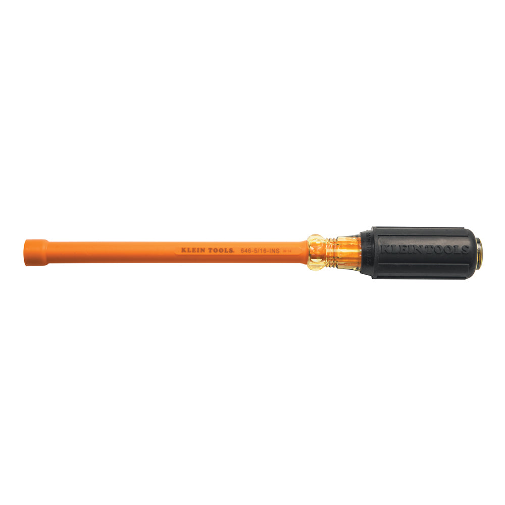 Klein Tools 646-5/16-INS 5/16-Inch Insulated Nut Driver With 6-Inch Shank