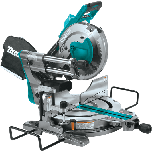 Makita GSL03Z 40V max XGT® Brushless Cordless 10" Dual‑Bevel Sliding Compound Miter Saw, AWS® Capable, Tool Only