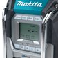 Makita GRM02 40V max XGT® Cordless/Corded Bluetooth® Job Site Radio, Tool Only