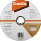 Makita B-12669 7" x 1/16" x 7/8" INOX Thin Cut‑Off Wheel, 60 Grit