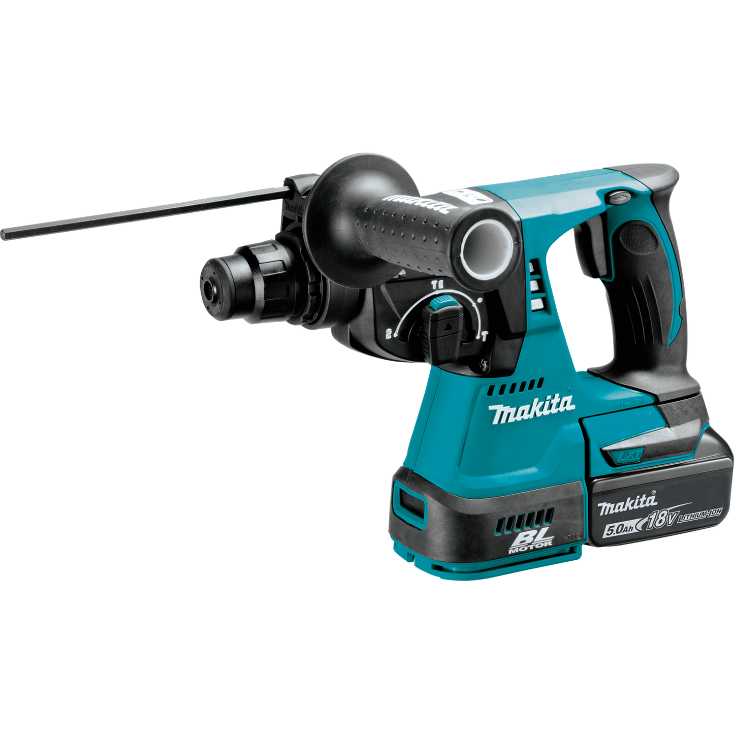 Makita XRH01T 18V LXT® Lithium‑Ion Brushless Cordless 1" SDS‑PLUS Rotary Hammer Kit (5.0Ah)