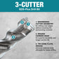 Makita B-61232 1/4" x 12" SDS‑PLUS Bit, 3‑Cutter, 10/pk