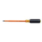 Klein Tools 661-7-INS Insulated Screwdriver, #1 Square With 7-Inch Shank