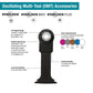 Makita E-08539 StarlockMax® Oscillating Multi‑Tool 2" Bi‑Metal Curved Plunge Cut Blade