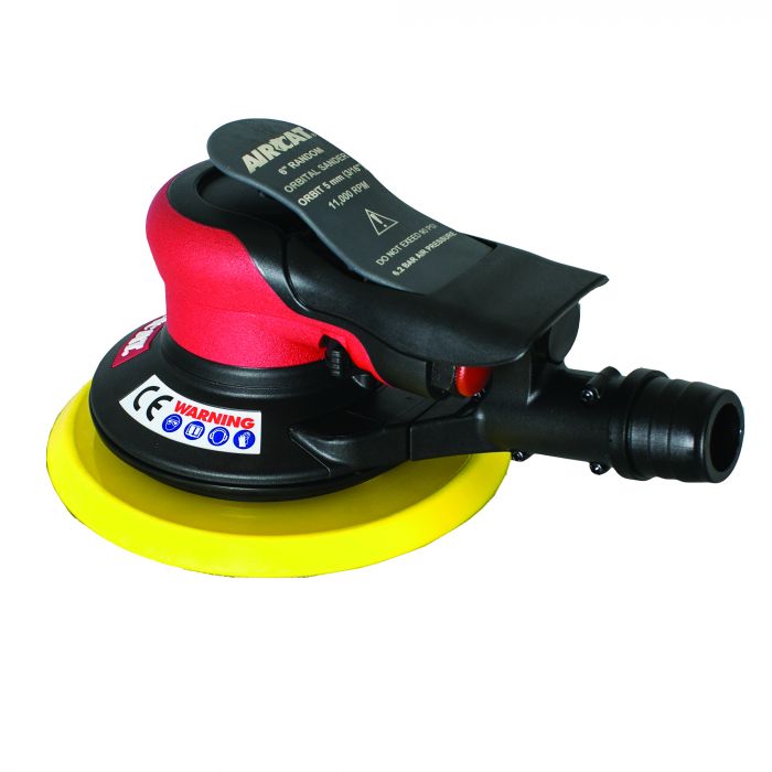 AirCat 6700-6-336SV 6" Self Vacuum Palm Sander 3/16" Orbit