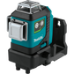 Makita SK700GD 12V max CXT® Lithium‑Ion Cordless Self‑Leveling 360° 3‑Plane Green Laser, Tool Only