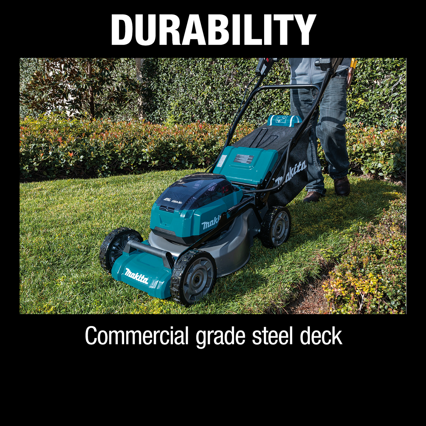 Makita XML06Z 36V (18V X2) LXT® Brushless 18" Self‑Propelled Commercial Lawn Mower, Tool Only