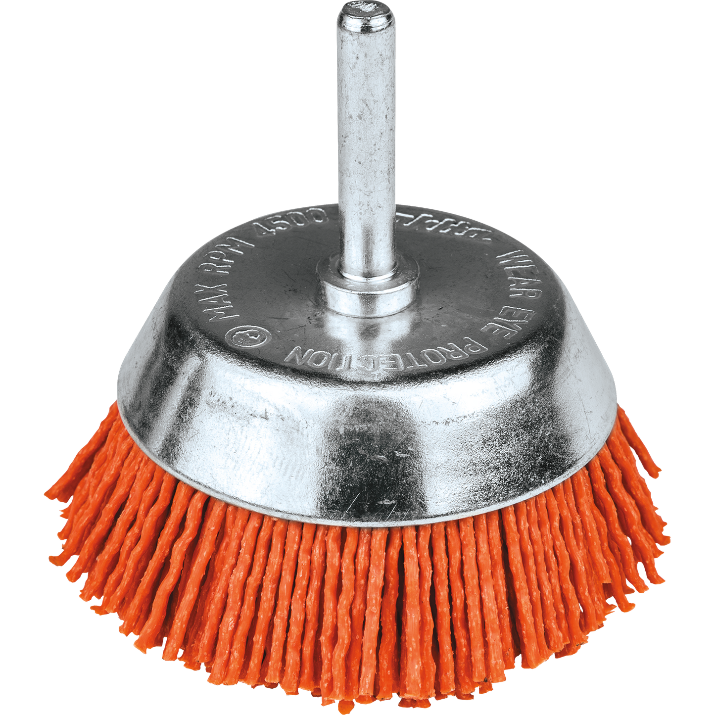 Makita D-70502 2‑1/2" Nylon Cup Brush, Coarse, 80 Grit