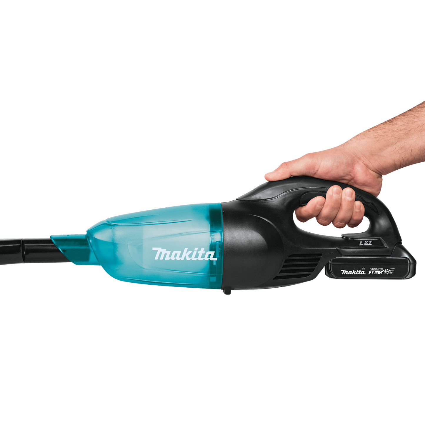 Makita XLC02R1B 18V LXT® Lithium‑Ion Compact Cordless Vacuum Kit (2.0Ah)