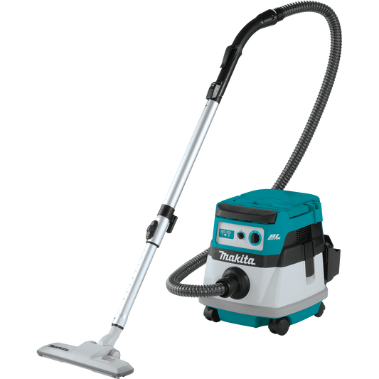 Makita XCV20Z 36V (18V X2) LXT® Brushless 2.1 Gallon Wet/Dry Dust Extractor/Vacuum, Tool Only