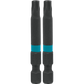 Makita A-96768 ImpactX™ T27 Torx® 2″ Power Bit, 2/pk