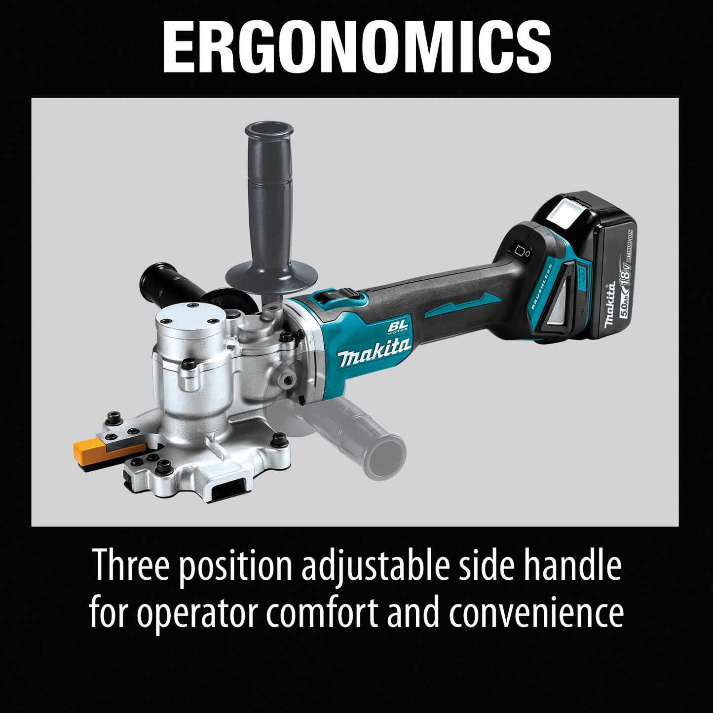 Makita XCS06T1 18V LXT® Lithium‑Ion Brushless Cordless Steel Rod Flush‑Cutter Kit (5.0Ah)