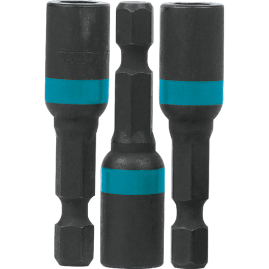 Makita A-97645 ImpactX™ 1/4″ x 1‑3/4″ Magnetic Nut Driver, 3/pk