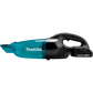 Makita XLC03R1BX4 18V LXT® Lithium‑ion Compact Brushless Cordless Vacuum Kit, Trigger w/ Lock (2.0Ah)
