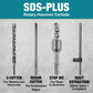 Makita B-60850 5/32" x 6" SDS‑PLUS Bit, 2‑Cutter, 10/pk