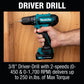 Makita CT232RX 12V max CXT® Lithium‑Ion Cordless 2‑Pc. Combo Kit (2.0Ah)