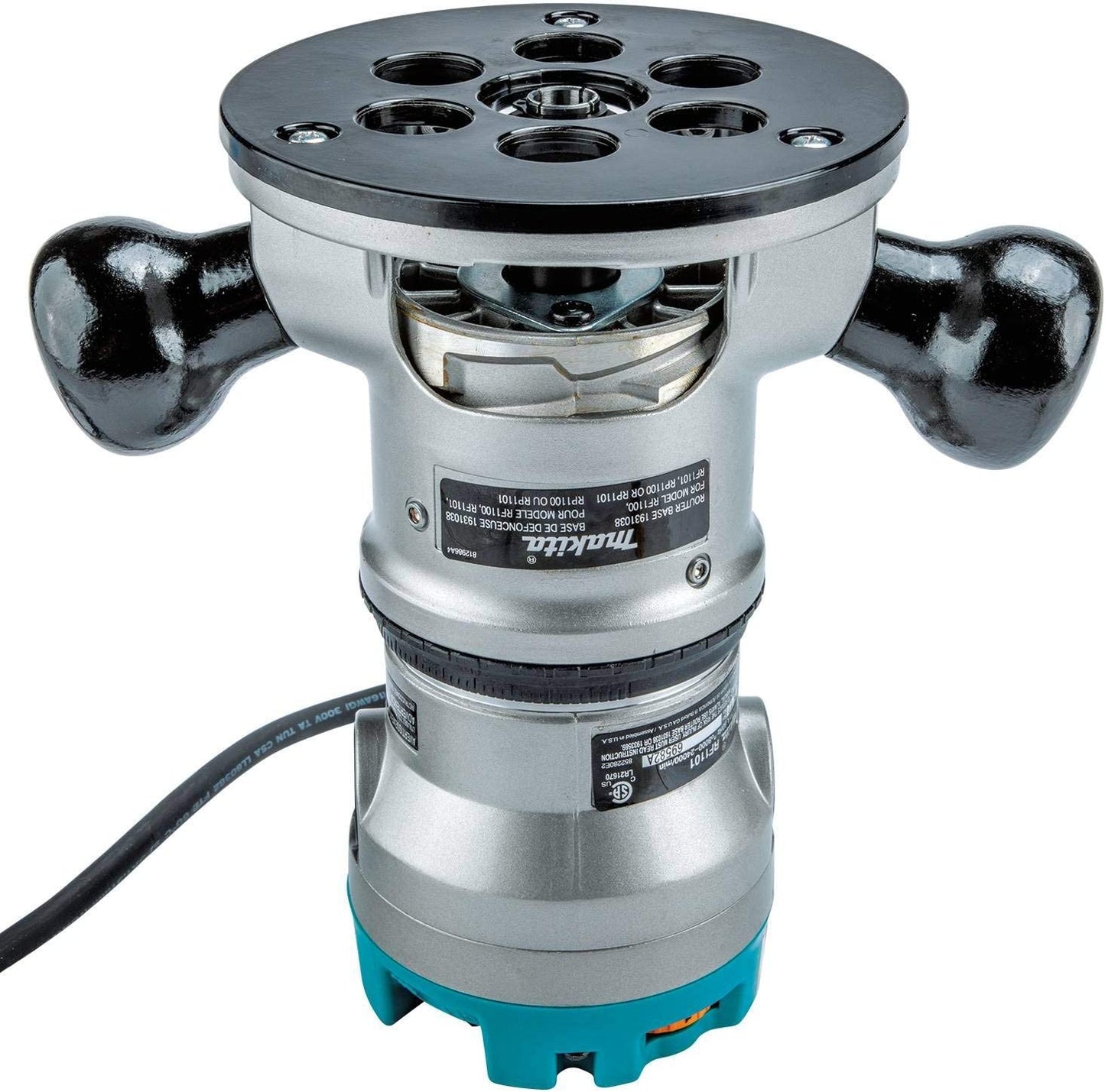 Makita RF1101KIT2 2‑1/4 HP* Router Kit, with Plunge Base