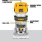 Dewalt DWP611 1-1/4 Hp Max Torque Variable Speed Compact Router