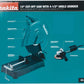 Makita LW1401X2 14" Cut‑Off Saw with 4‑1/2" Paddle Switch Angle Grinder