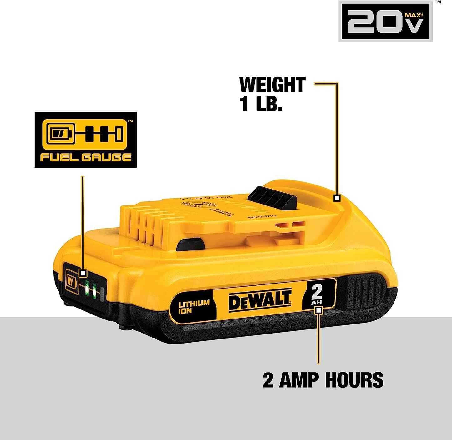 Dewalt DCB324-4 20V Max* Lithium Ion Battery 4-Pack